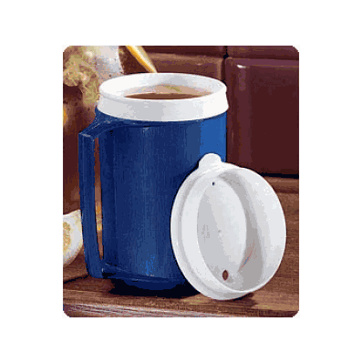 Weighted Cup 12 oz with Lid, Bottom Coaster Weight 8 oz