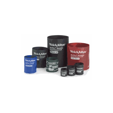 Welch Allyn REUSE-09-2BV Blood Pressure Cuff, GREEN 15-21cm Size 9 Cuff Arm 2 Tube Bladder