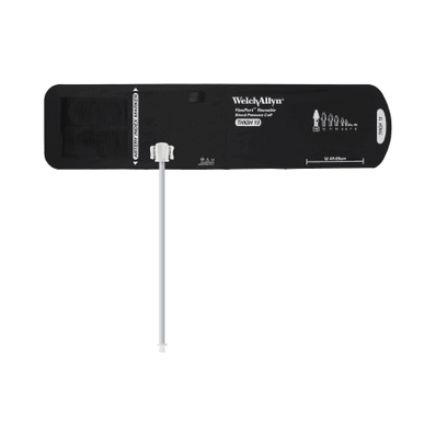 Welch Allyn REUSE-13-1SC Blood Pressure Cuff, BLACK 40-50cm Size 13 Cuff Thigh Screw Type Connector