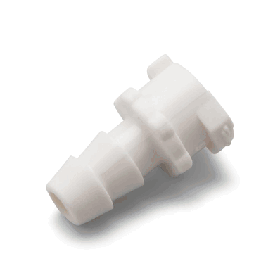 Welch Allyn TLM1370 Connector, 5/32" Barb to Female Subminiature Connector with No Swivel