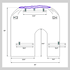 Welmed 1224-005 C-Arm Drape, 54" x 78", for Universal Mini C-Arm Drape, with Elastic Band/Three Adhesive Strips, color Transparent, PE Film, Sterile, sold as 60/Case <br><br><font color="red"><b>BACK TO THE PRODUCT TABLE, <a href="https://www.aaawholesalecompany.com/textiles-equipment-drapes-and-covers-c-arm-drapes.html">CLICK HERE</a></b></font>