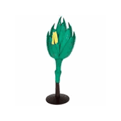 Wheat Flower, enlarged 15x life-size
