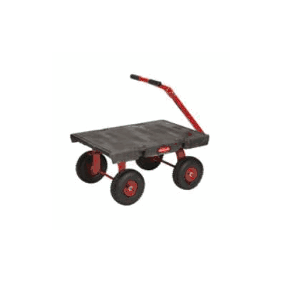 Wheel Wagon Truck Steel 36 L X 24 W Inch Blac