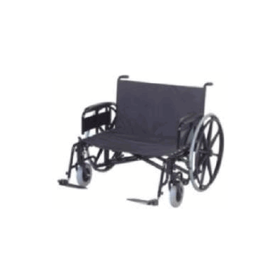 Wheelchair Bariatric Removable Full Length Ar