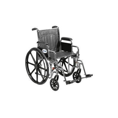 Wheelchair Heavy Duty, Dual Axle Sentra Ec De