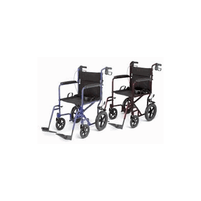Wheelchair Lightweight - Chair, Transport Red