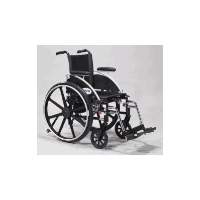 Wheelchair Lightweight, Dual Axle Viper Flip