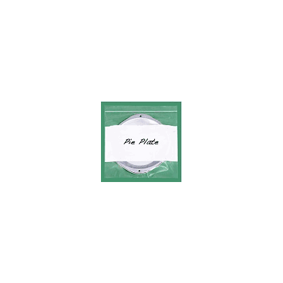 White Block Reclosable Bags, 2 Mil, 12 x 12