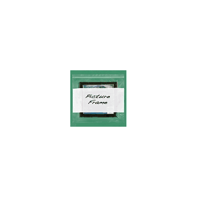 White Block Reclosable Bags, 2 Mil, 13 x 15