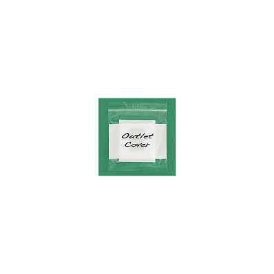White Block Reclosable Bags, 2 Mil, 5 x 5",
