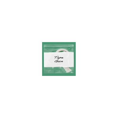 White Block Reclosable Bags, 4 Mil, 10 x 12