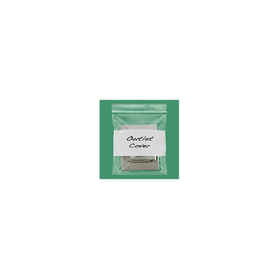 White Block Reclosable Bags, 4 Mil, 4 x 6",