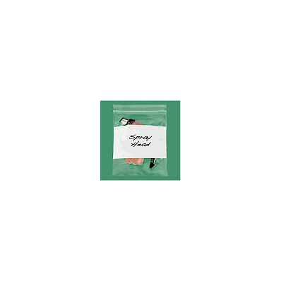 White Block Reclosable Bags, 4 Mil, 5 x 8",