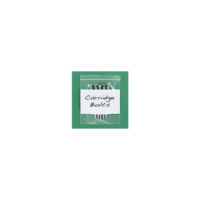 White Block Reclosable Bags, 4 Mil, 6 x 9",