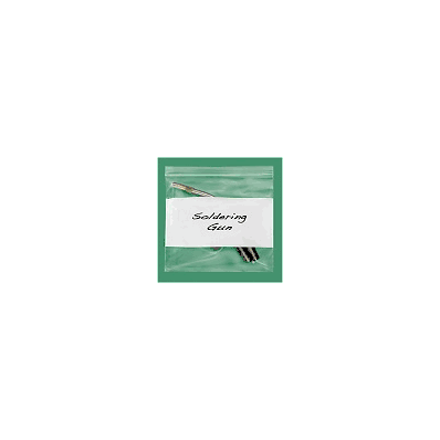 White Block Reclosable Bags, 4 Mil, 8 x 10"