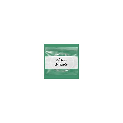 White Block Reclosable Bags, 6 Mil, 8 x 8",