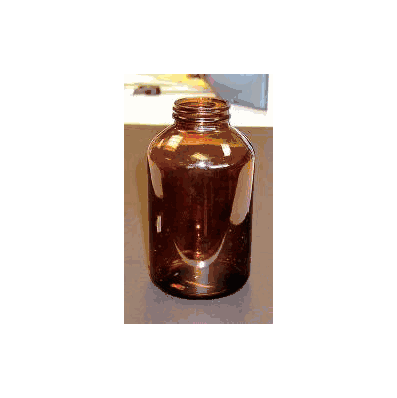 Wide Mouth Bottle Fisherbrand 8 Oz. Amber -