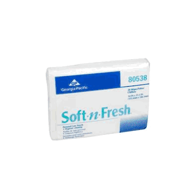 Wipe, 14" x 21.5" Cellulose, Soft-N-Fresh