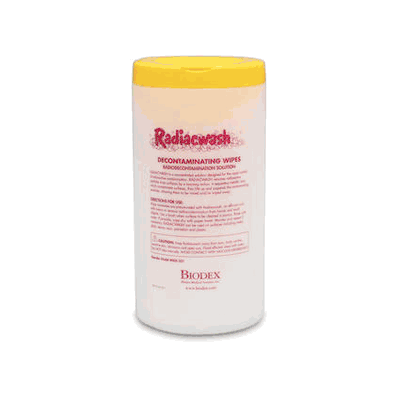 Wipe, Dispenser Radiac Wash