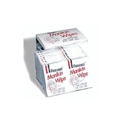 Wipe Resusci 5 1/2 X 7 3/4 Inch - Wipes, Man