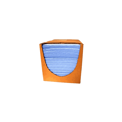 WIPER, REUSABLE, 35X25, BLUE