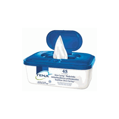Wipes, Premoist Tena 7.9 X 12.5 Inch Light S