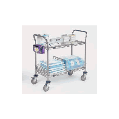 Wire Cart Nexel Chrome Plated 36 X 24 Inch 2