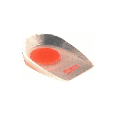 Wonderzorb Wondercup DOT RED Heel Wedge, Male 5-7, Female 6-9