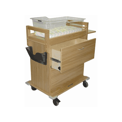 Wood Bassinets - BasSinet, Melamine Red Oak F