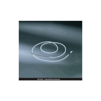 Wound Drain, 10 mm Hubless Flat/ 3/4 Perforated