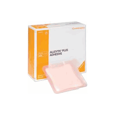 Wound Dressing Allevyn Plus Adhesive 5 X 5 In