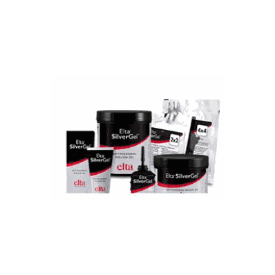 Wound Dressing Silvergel Silver 4 L X 4 W In
