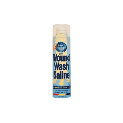 Wound Wash Saline Spray 7 oz. Spray Can - Sal