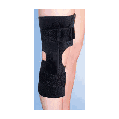 Wrap Around Knee Brace w/ Padded Hinge -