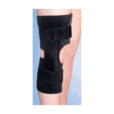 Wrap Around Knee Brace w/ Padded Hinge -