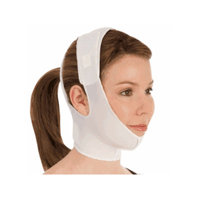 Wrap, Garment, Facial, Universal, White - Med