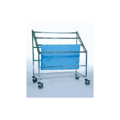 Wrap Rack Chrome 51 X 27 X 57 Inch 4 Bars Met