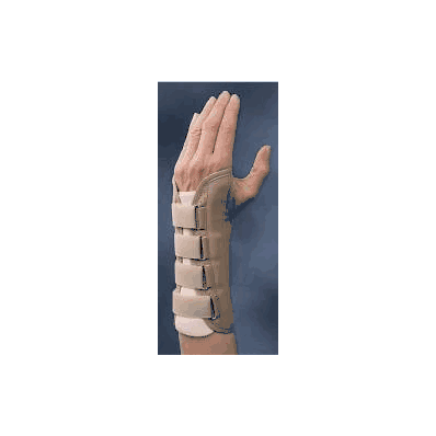 Wrist Brace Portland Palmar Stay Flannel Lef