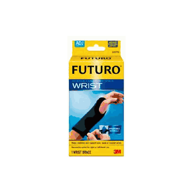 Wrist Brace, Reversible Univ Adj Blk (12/Bx)