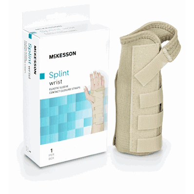 Wrist Brace, Size: X-Small, Up to 5-1/2" Wrist Circumference Left Hand