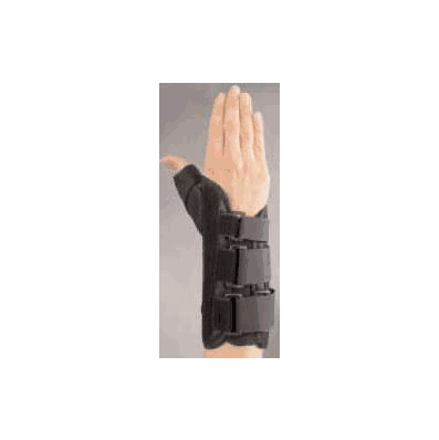 Wrist / Thumb Spica Brace Left Hand Black Med