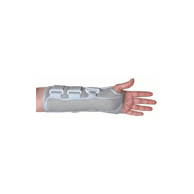 Wrist / Forearm Splint Foam Right Hand Gray O