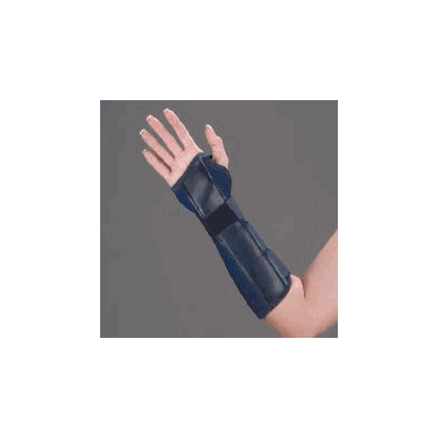 Wrist/Forearm Splint, x-large, canvas, blue