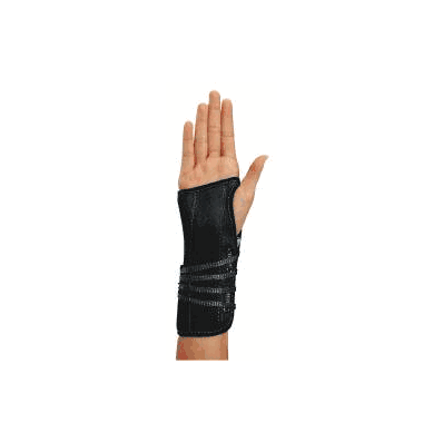 Wrist Splint Cinch-lock Suede / Flannel Left