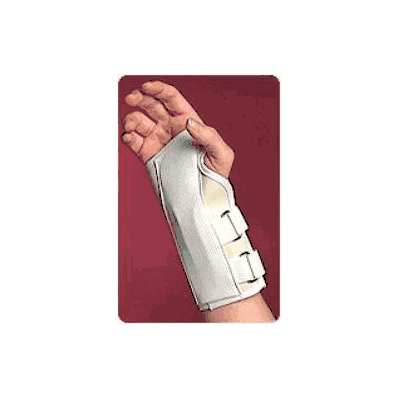 Wrist Splint Cock-up Canvas Left Hand Beige /