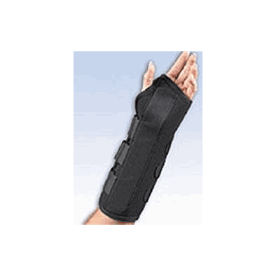 Wrist Splint, Dlx C3 Blk Univ Lt 8" - - Bsn