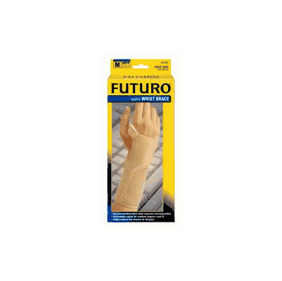 Wrist Splint Elastic Right Hand Beige Large -