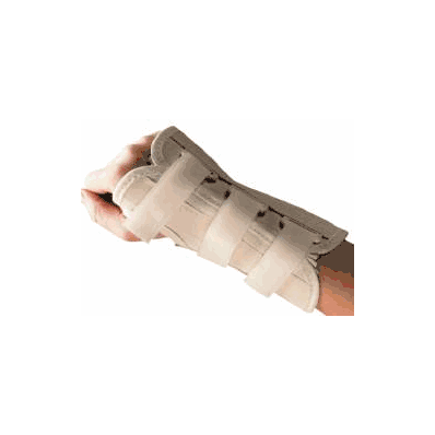 Wrist Splint Procare Cock-up Canvas Right Ha