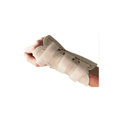 Wrist Splint Procare Cock-up Canvas Right Ha