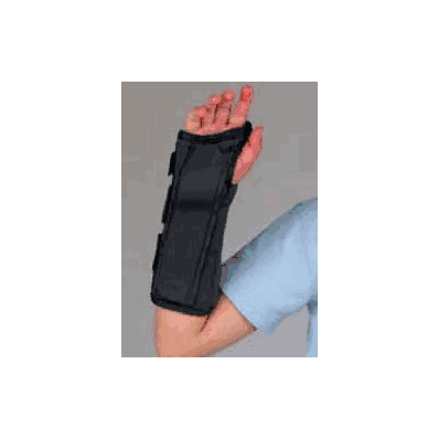 Wrist Splint Prolite Foam Right Hand Black M